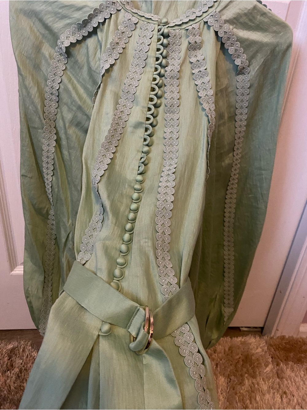 Acler Button Front Blouse - Picture 3 of 3